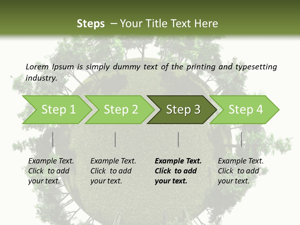 Open Tale Leaved PowerPoint Template
