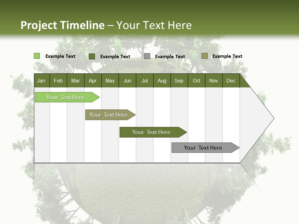 Open Tale Leaved PowerPoint Template