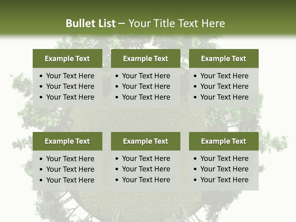 Open Tale Leaved PowerPoint Template