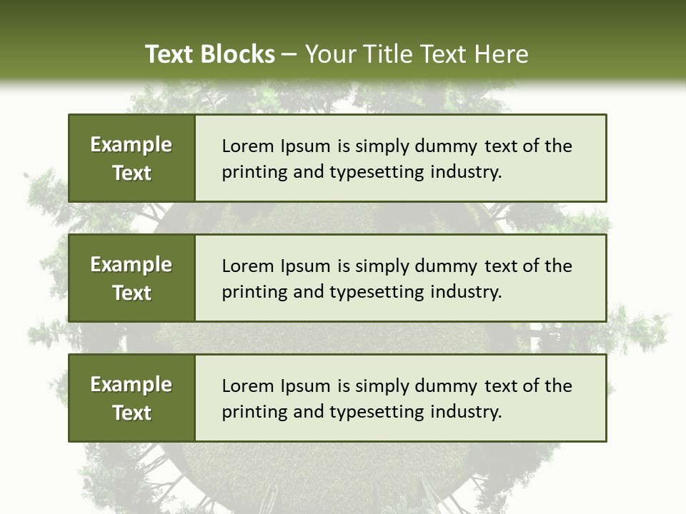 Open Tale Leaved PowerPoint Template