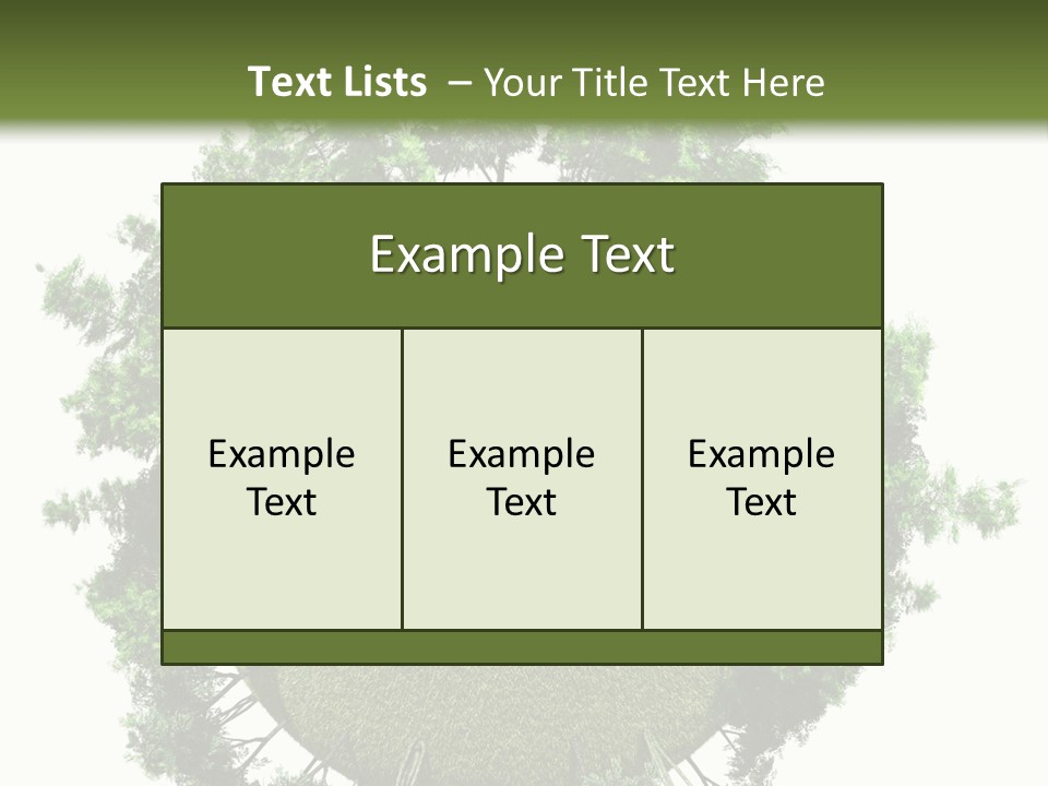 Open Tale Leaved PowerPoint Template