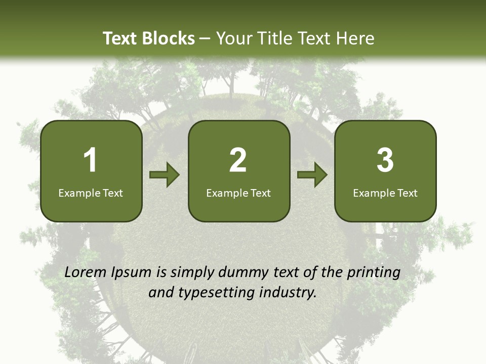 Open Tale Leaved PowerPoint Template