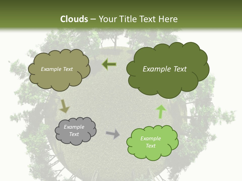 Open Tale Leaved PowerPoint Template