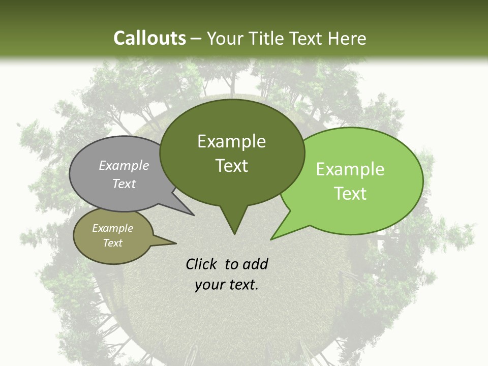 Open Tale Leaved PowerPoint Template