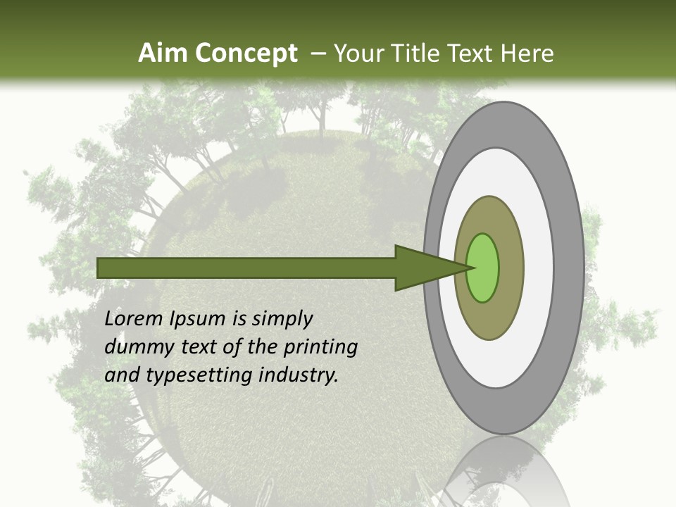 Open Tale Leaved PowerPoint Template