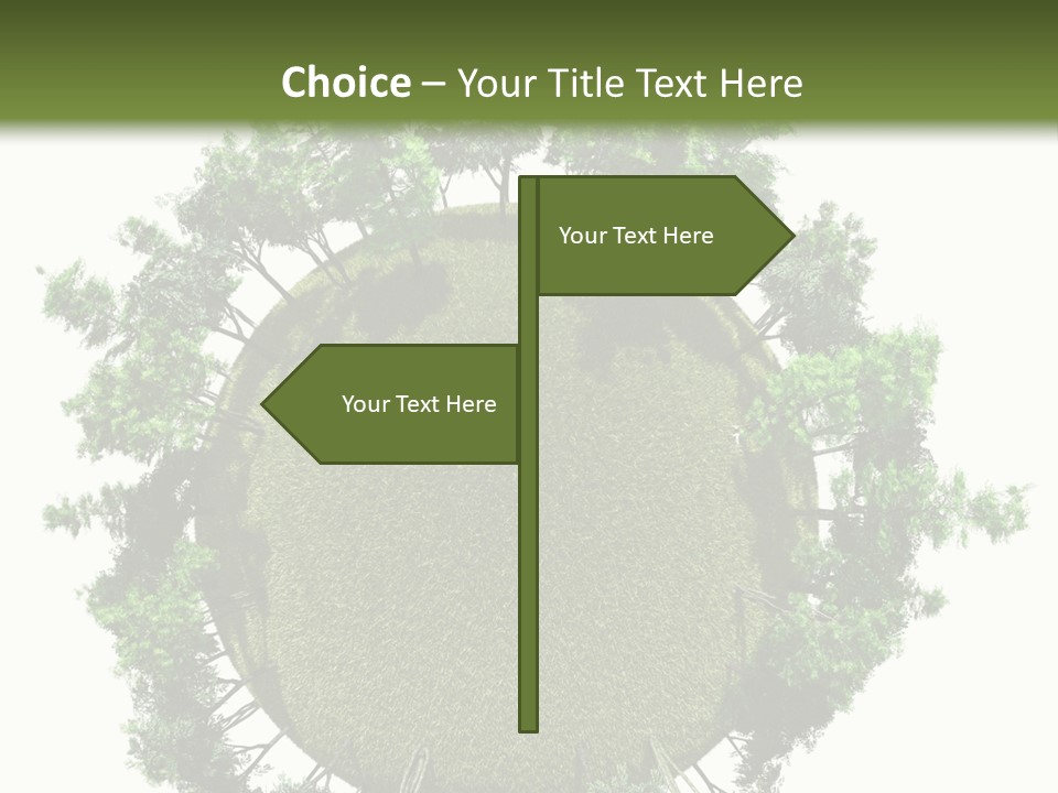 Open Tale Leaved PowerPoint Template