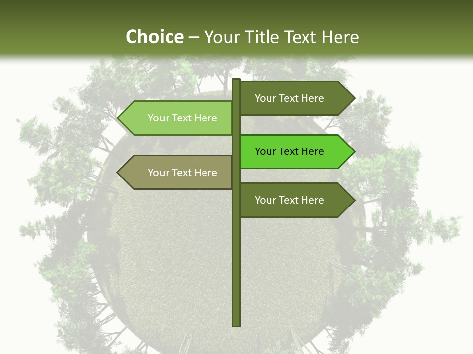 Open Tale Leaved PowerPoint Template