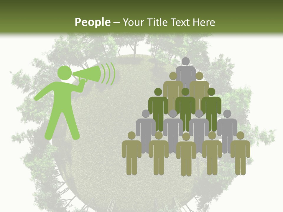 Open Tale Leaved PowerPoint Template