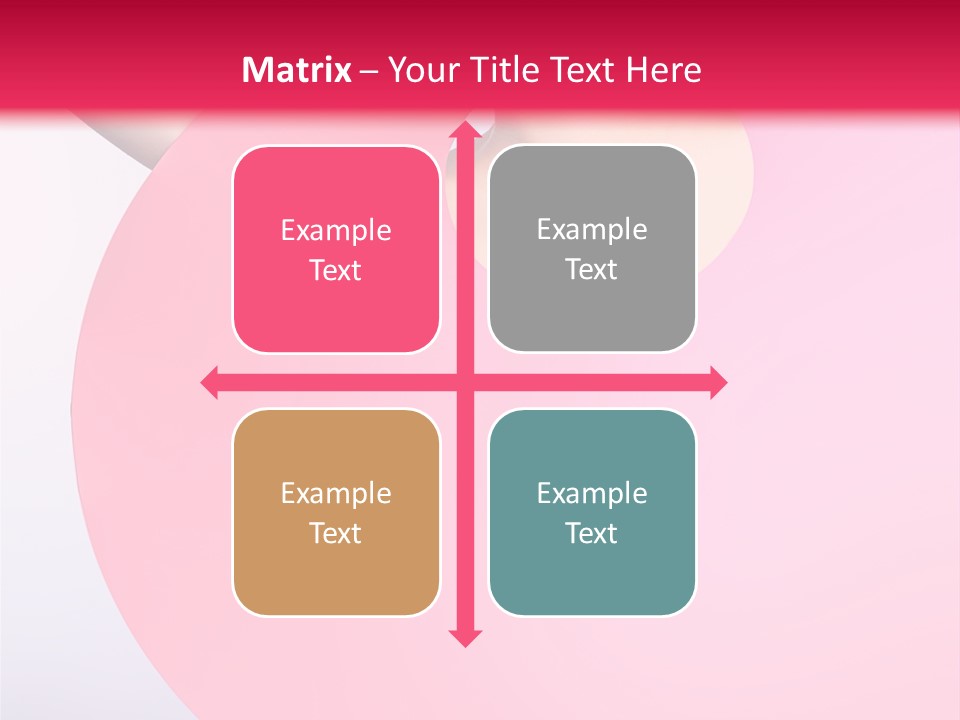 Brunette Concept Make Up PowerPoint Template