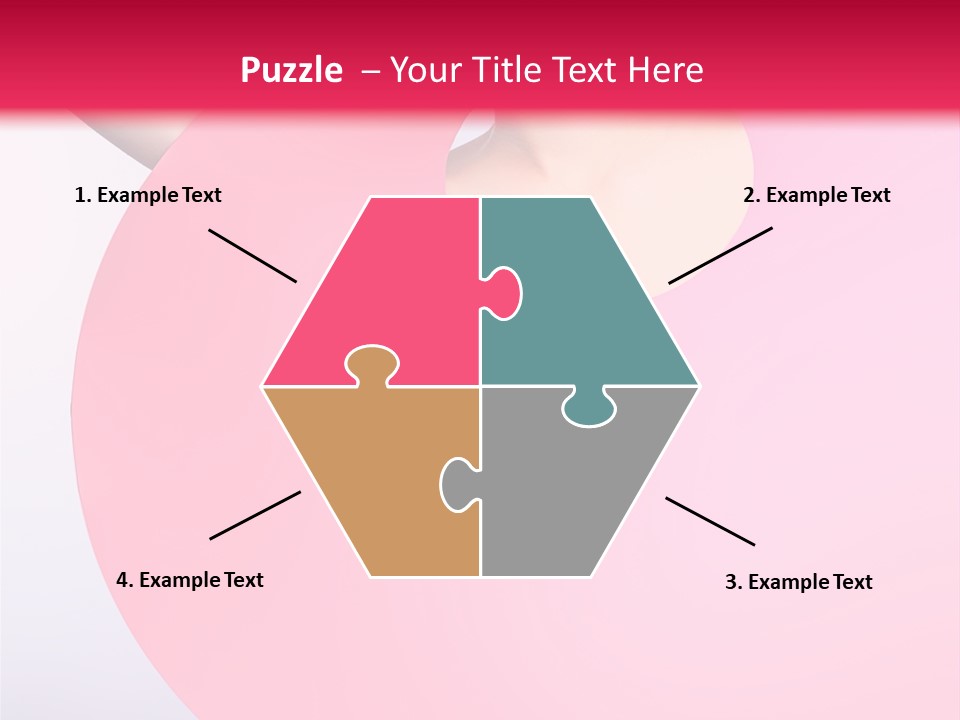 Brunette Concept Make Up PowerPoint Template