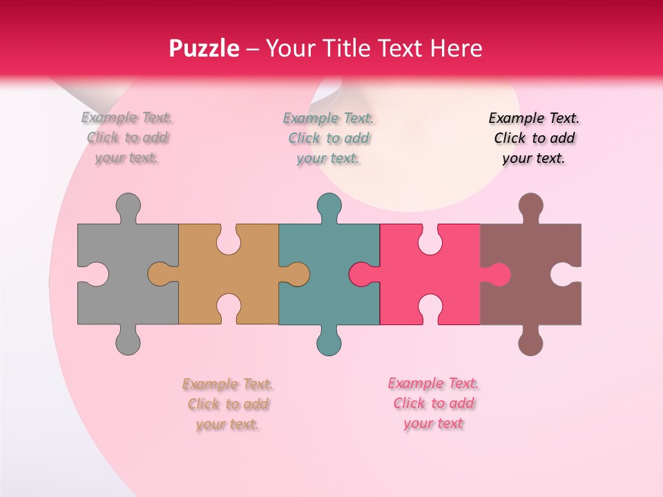 Brunette Concept Make Up PowerPoint Template