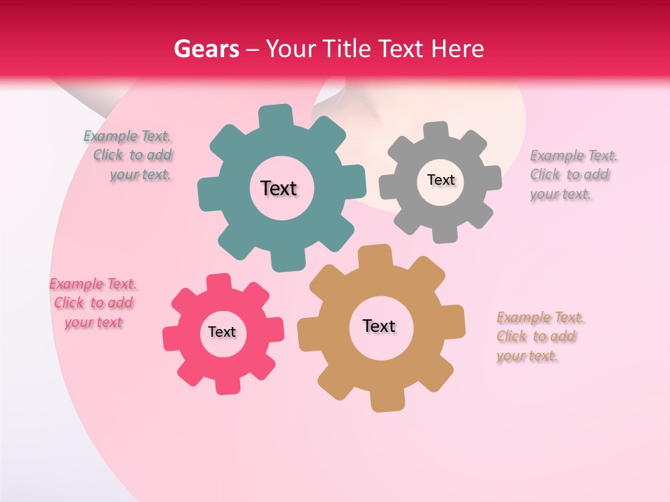 Brunette Concept Make Up PowerPoint Template