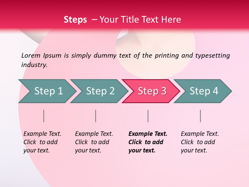 Brunette Concept Make Up PowerPoint Template