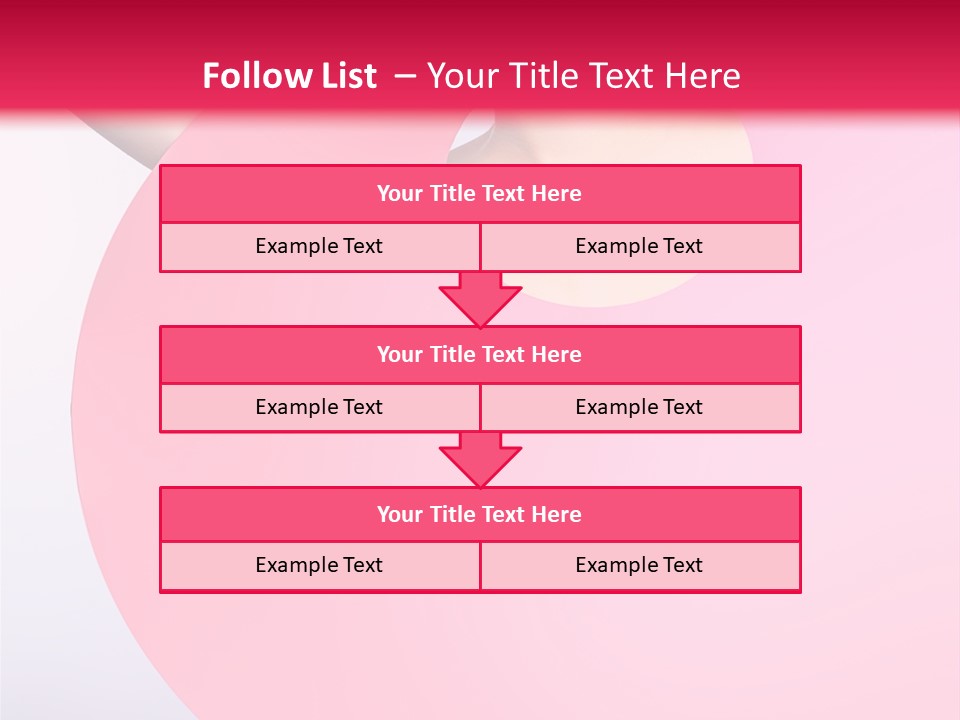 Brunette Concept Make Up PowerPoint Template