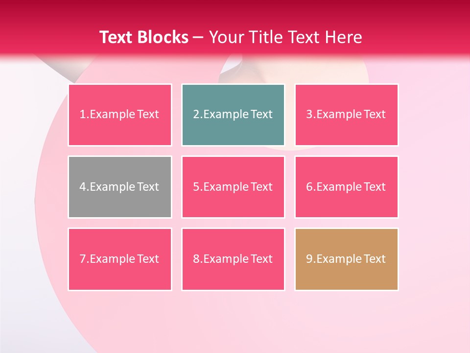 Brunette Concept Make Up PowerPoint Template