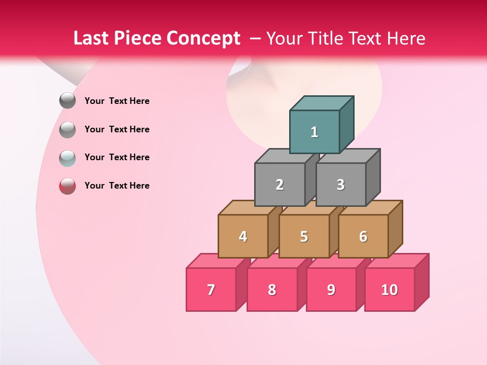 Brunette Concept Make Up PowerPoint Template