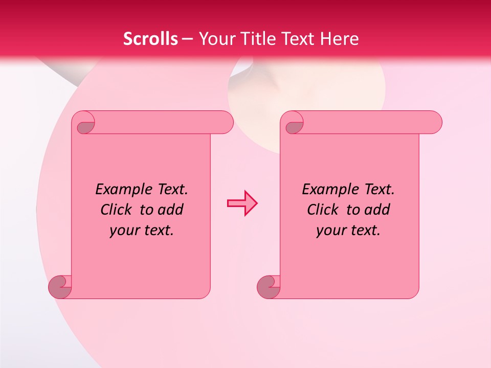 Brunette Concept Make Up PowerPoint Template