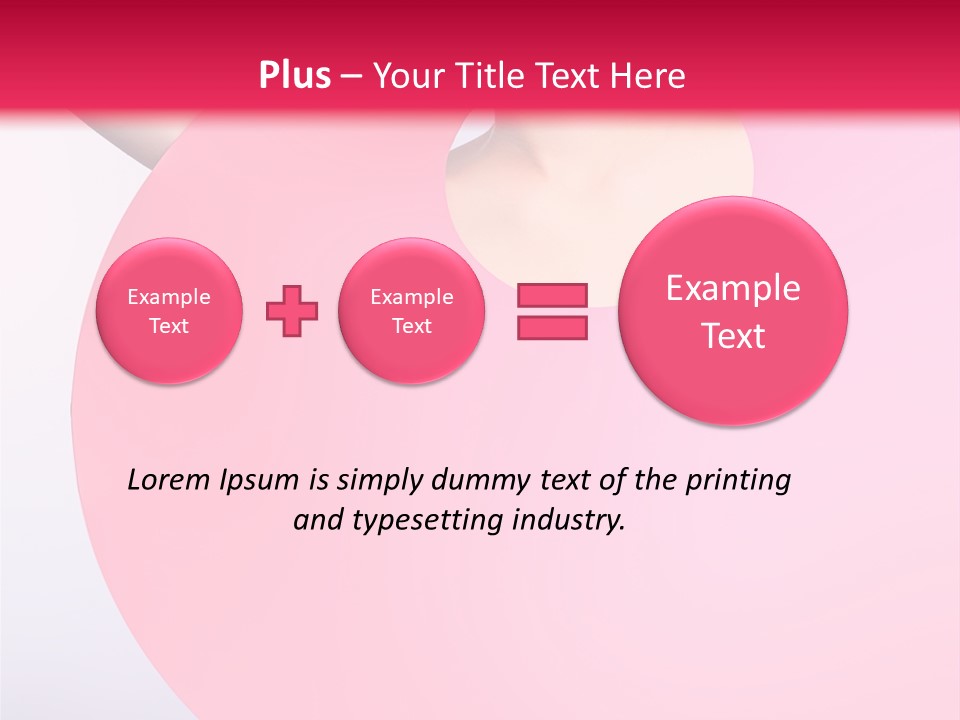 Brunette Concept Make Up PowerPoint Template