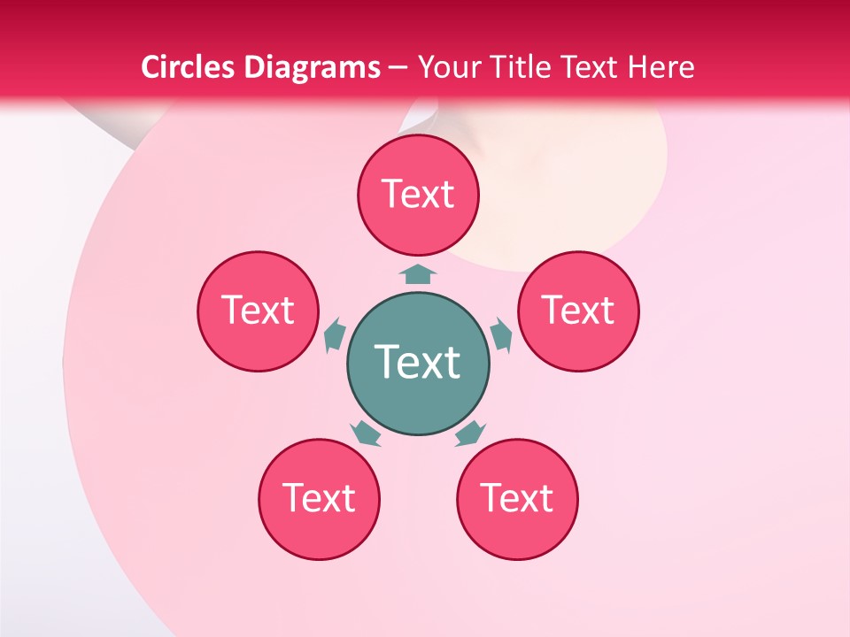 Brunette Concept Make Up PowerPoint Template