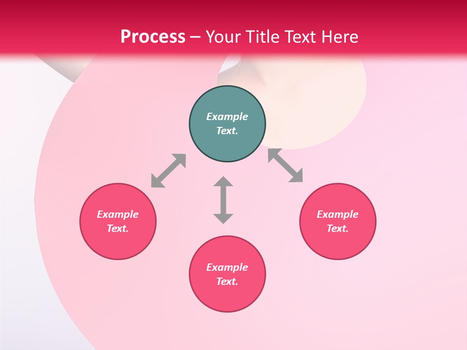 Brunette Concept Make Up PowerPoint Template