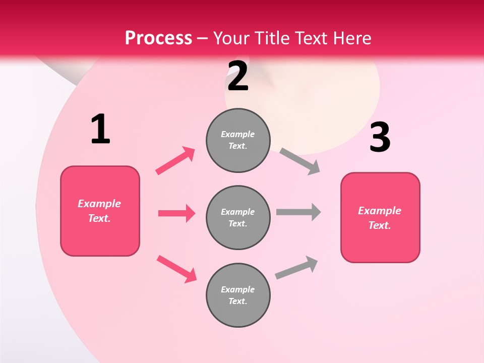 Brunette Concept Make Up PowerPoint Template