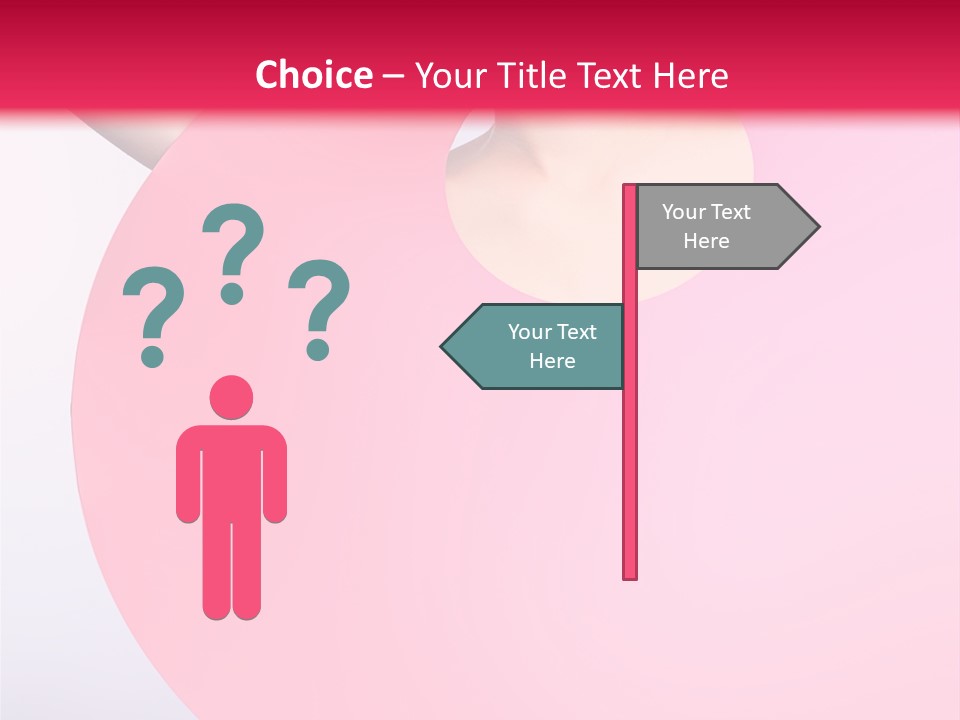 Brunette Concept Make Up PowerPoint Template