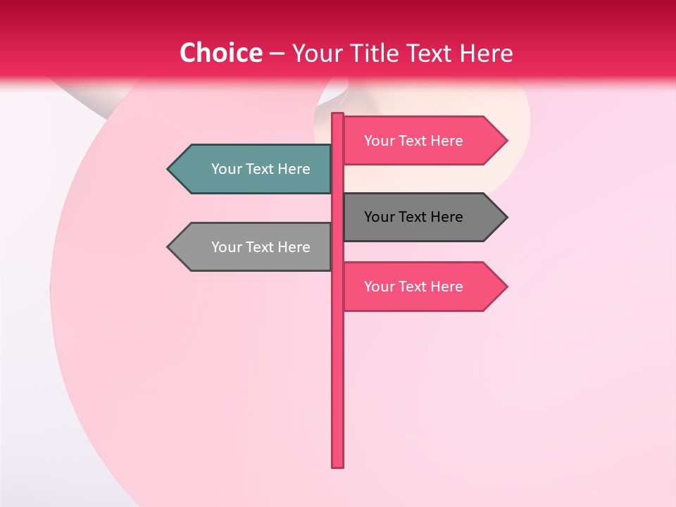 Brunette Concept Make Up PowerPoint Template