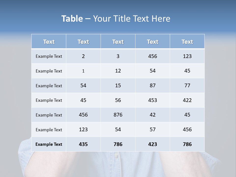 Depressed Desperation Female PowerPoint Template