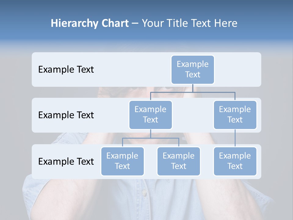 Depressed Desperation Female PowerPoint Template