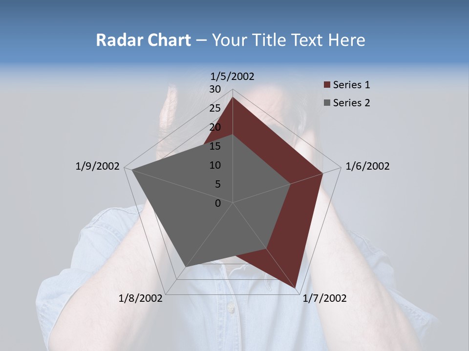 Depressed Desperation Female PowerPoint Template