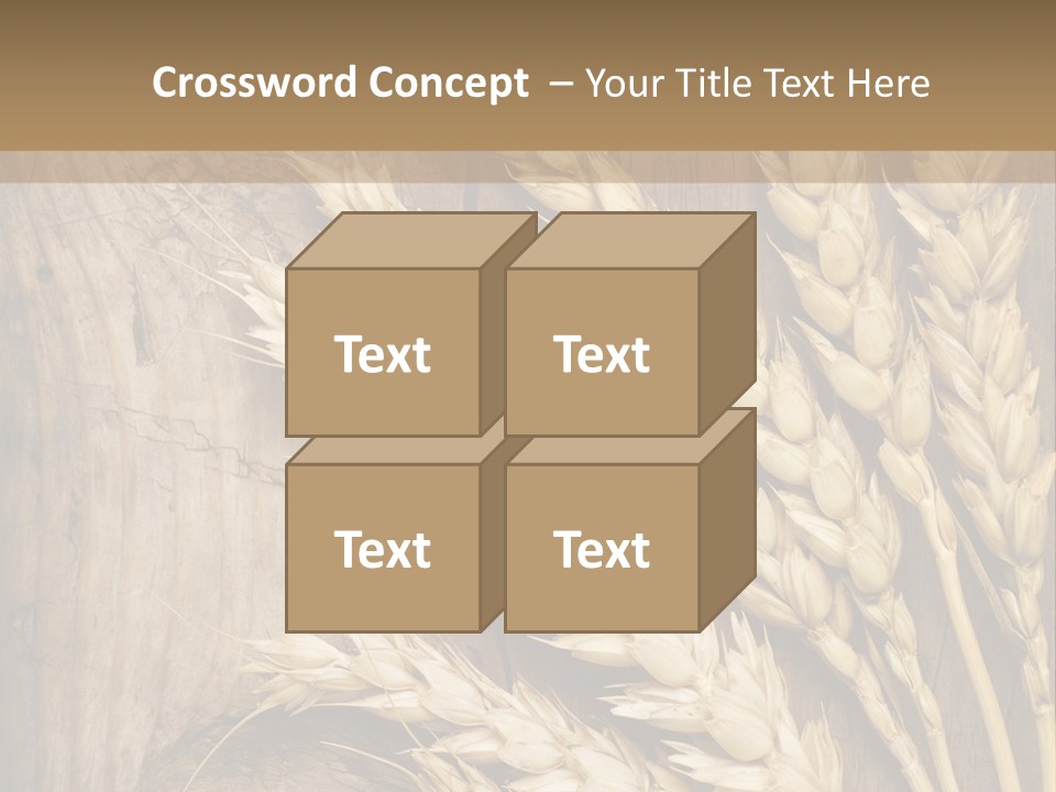 Close Lot Text PowerPoint Template