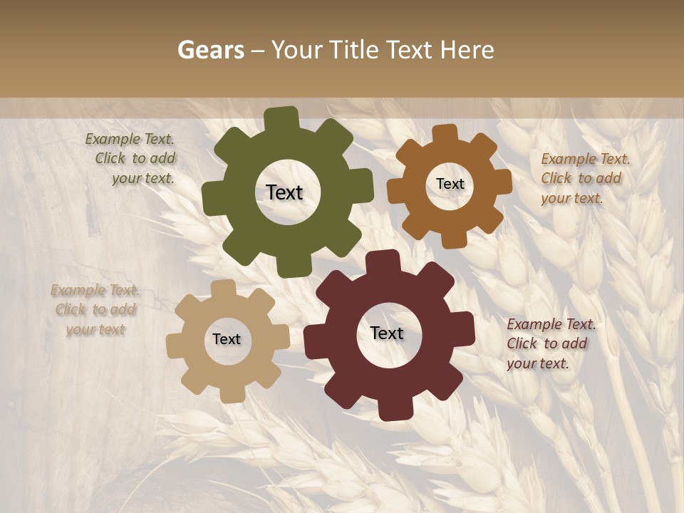 Close Lot Text PowerPoint Template