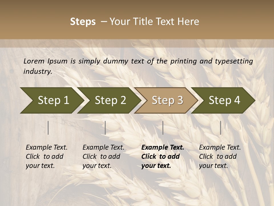 Close Lot Text PowerPoint Template
