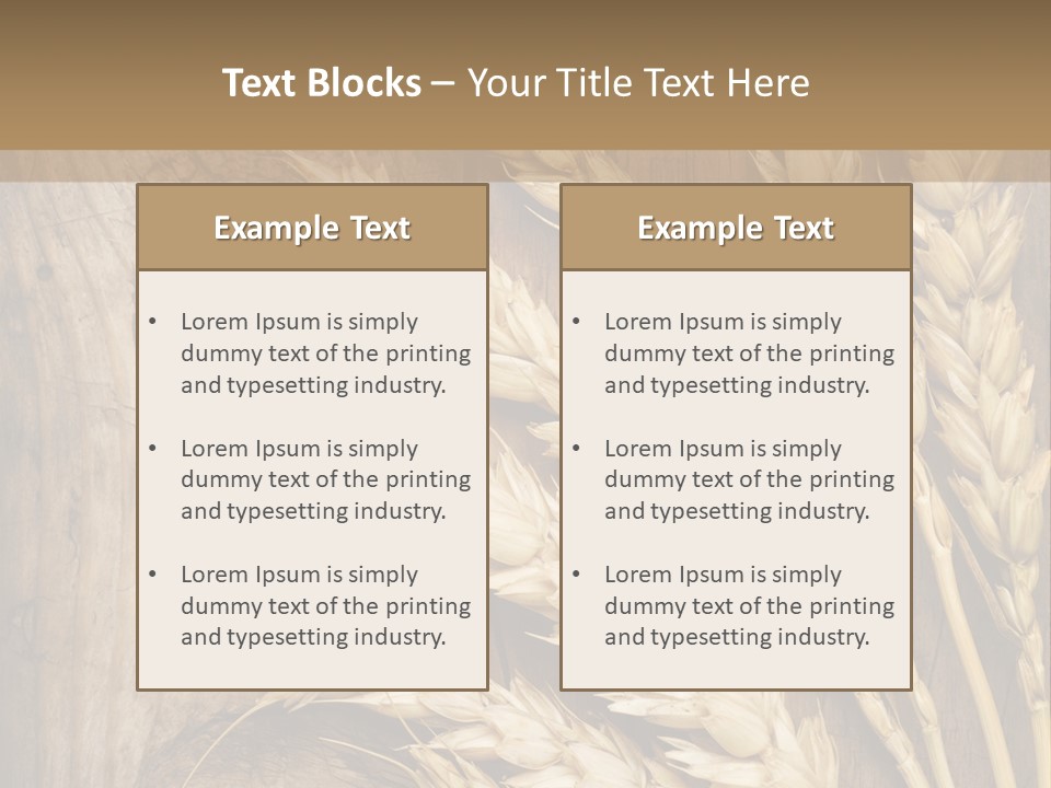 Close Lot Text PowerPoint Template
