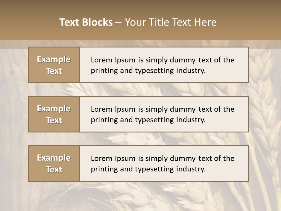 Close Lot Text PowerPoint Template