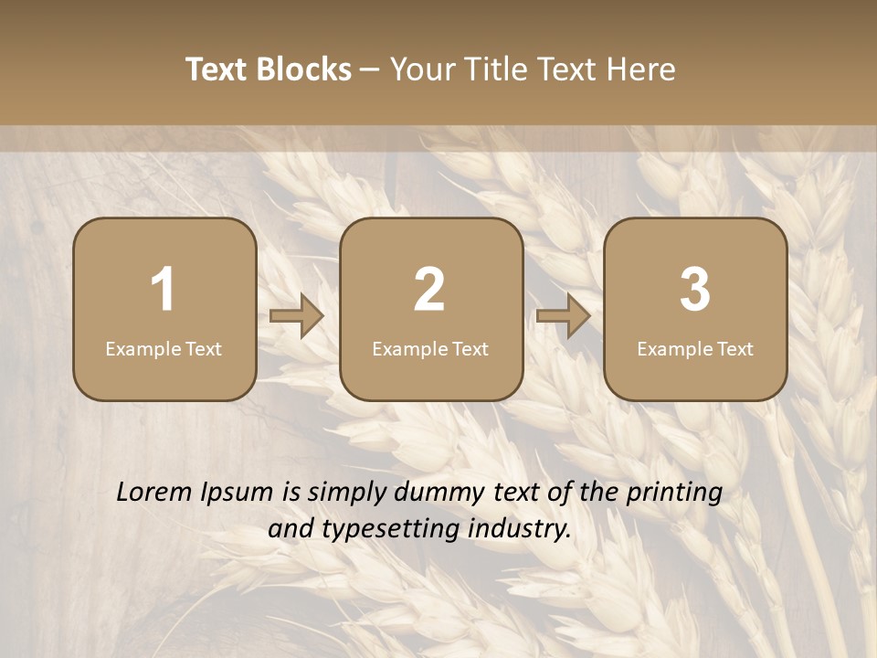 Close Lot Text PowerPoint Template