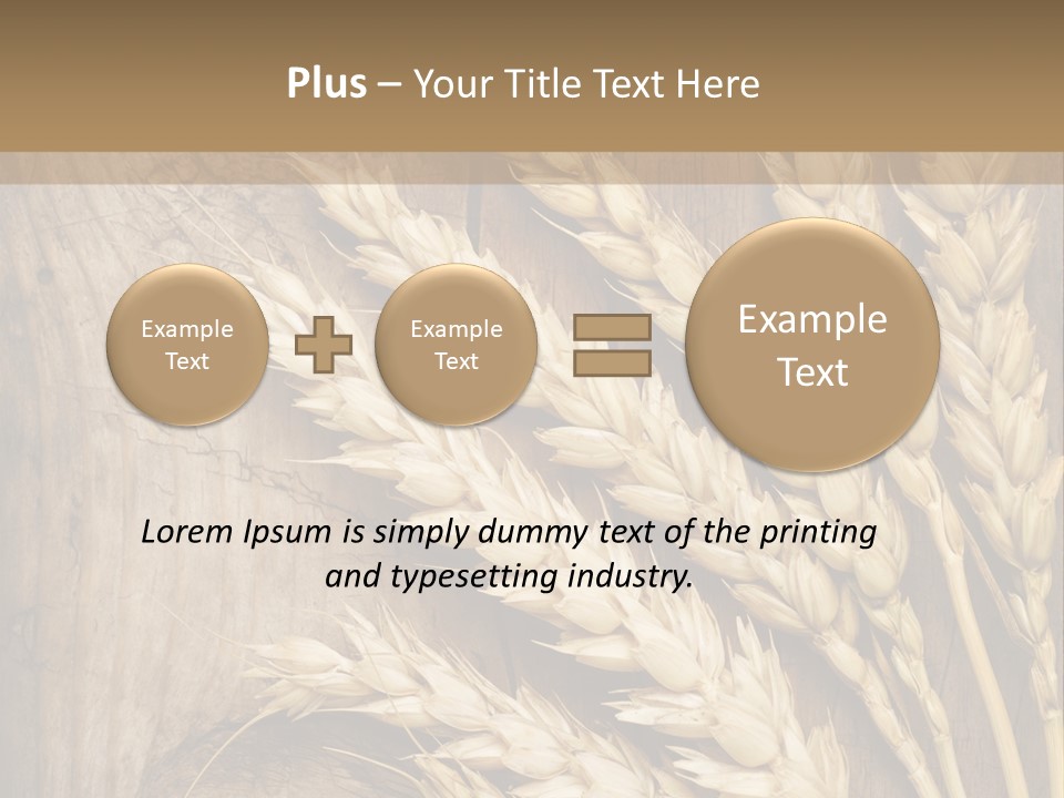 Close Lot Text PowerPoint Template