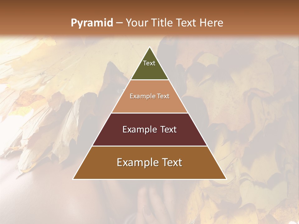 Hair Orange White PowerPoint Template