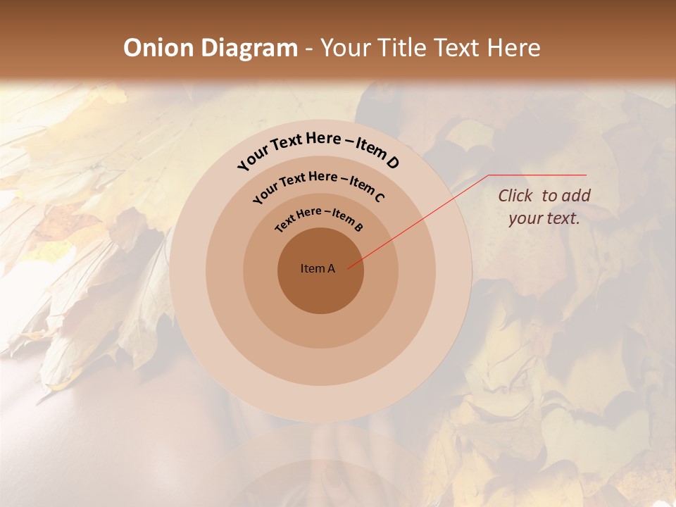 Hair Orange White PowerPoint Template