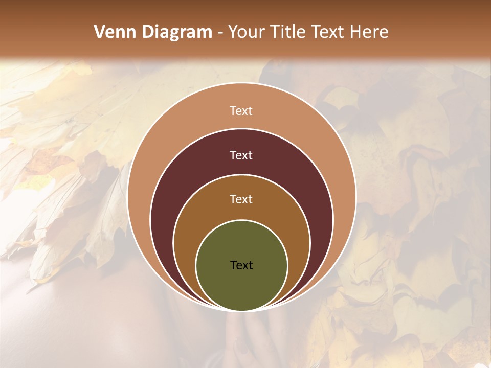 Hair Orange White PowerPoint Template