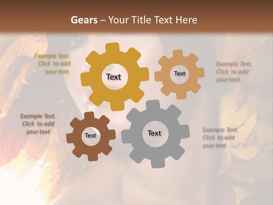 Bright Orange Yellow PowerPoint Template