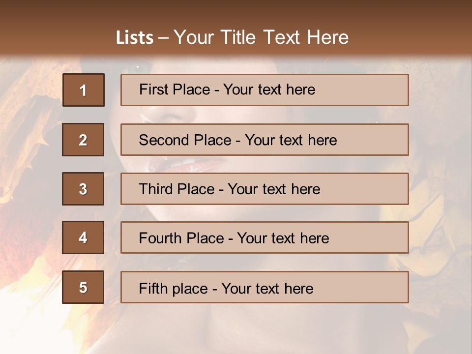 Bright Orange Yellow PowerPoint Template