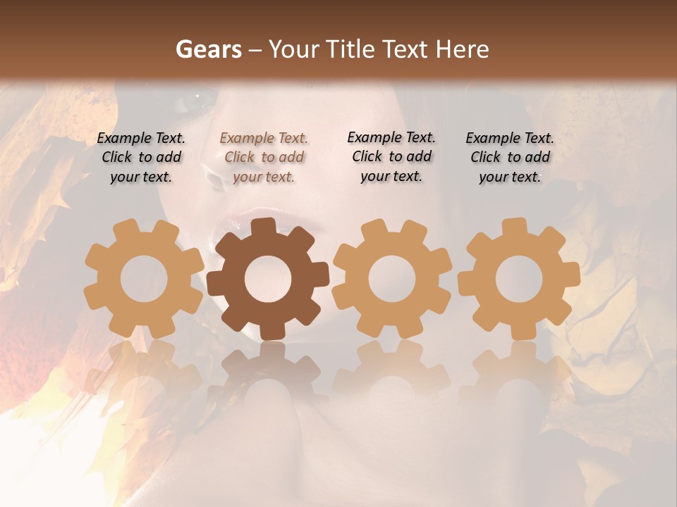 Bright Orange Yellow PowerPoint Template