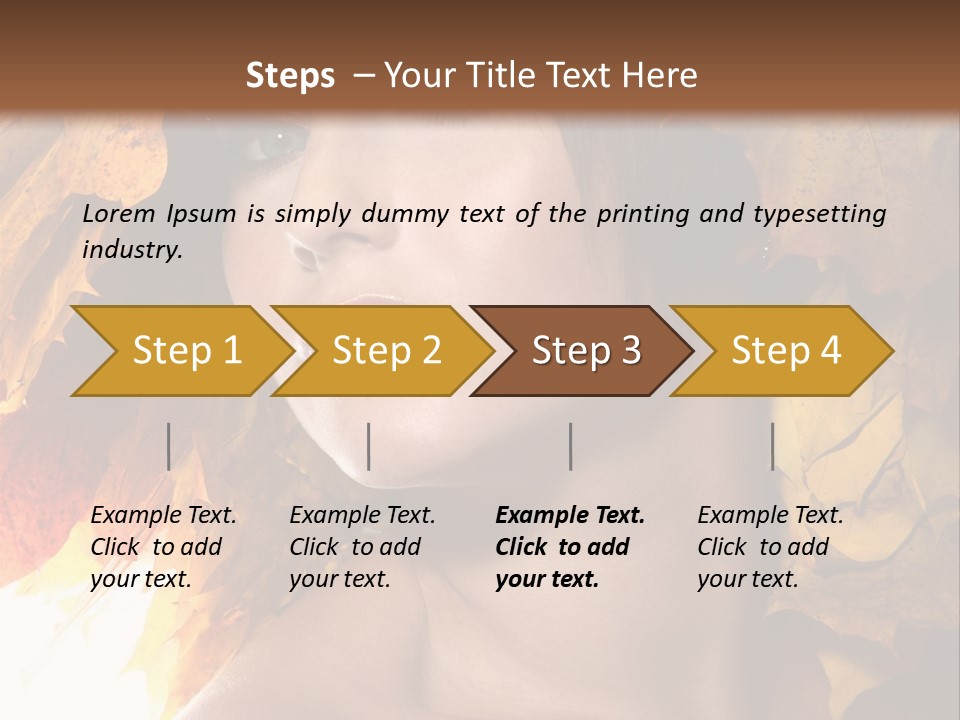 Bright Orange Yellow PowerPoint Template