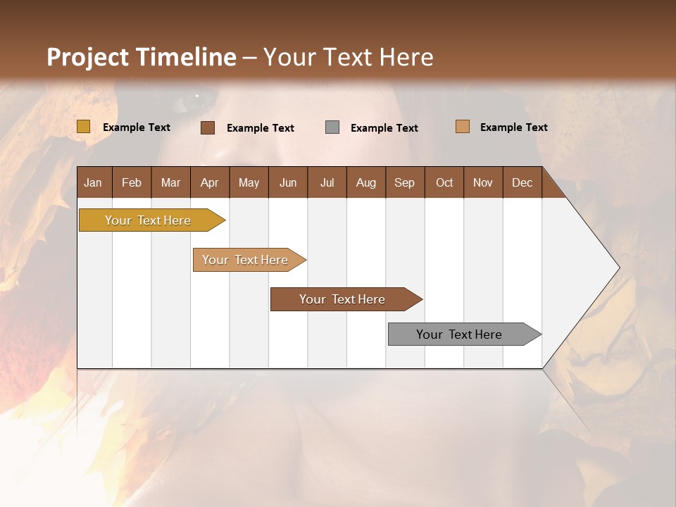 Bright Orange Yellow PowerPoint Template