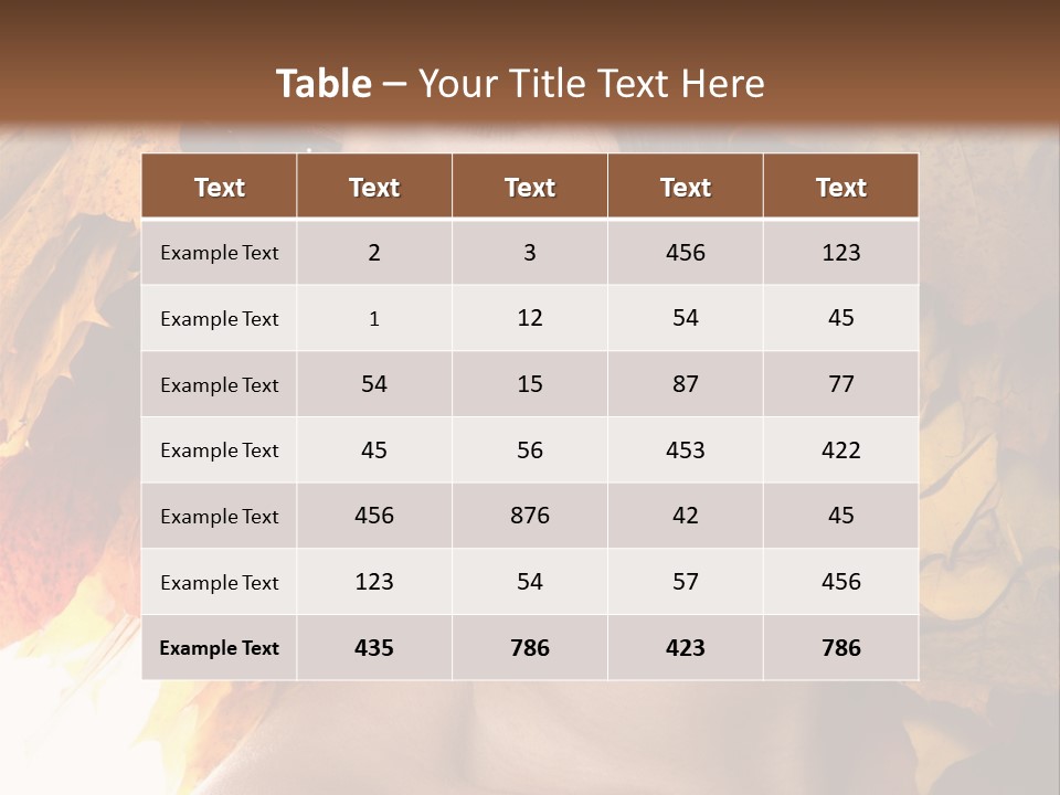 Bright Orange Yellow PowerPoint Template