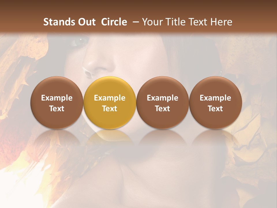 Bright Orange Yellow PowerPoint Template