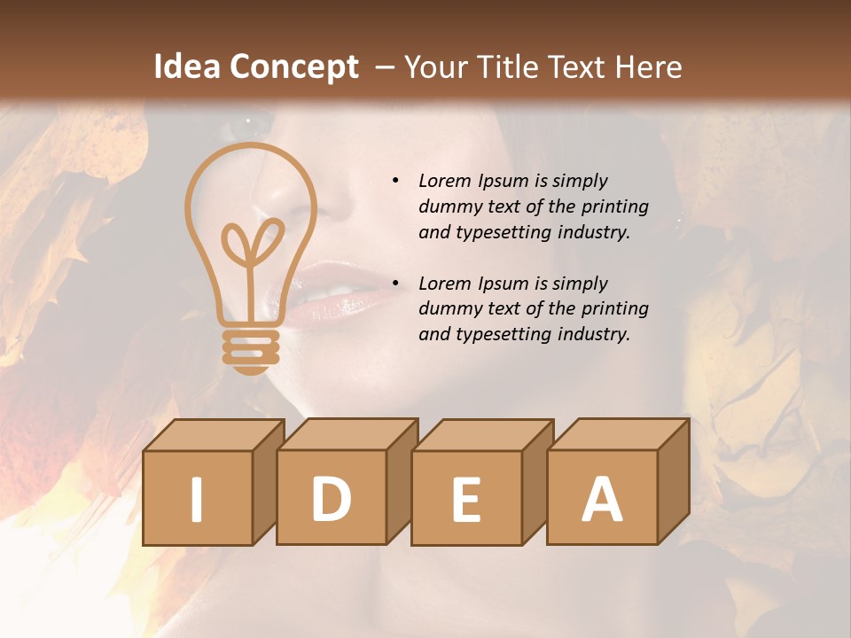 Bright Orange Yellow PowerPoint Template