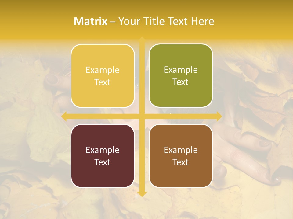 Red Model Long PowerPoint Template