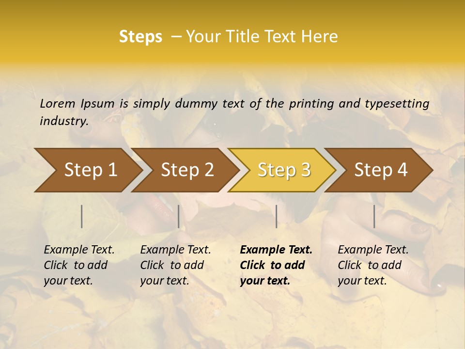 Red Model Long PowerPoint Template